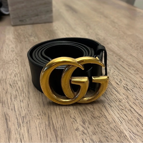 GG MARMONT 2015 RE-EDITION WIDE BELT - Picture 1 of 9
